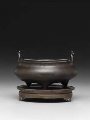 图片[1]-Copper cupping ear breast foot furnace-China Archive